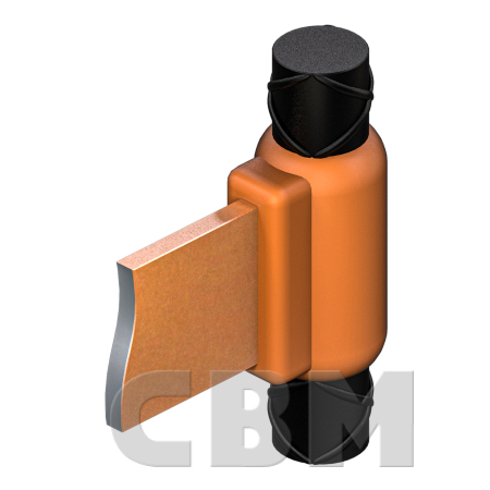 Połączenia CBM BZ/DZ: uziom-pręt zbrojeniowy